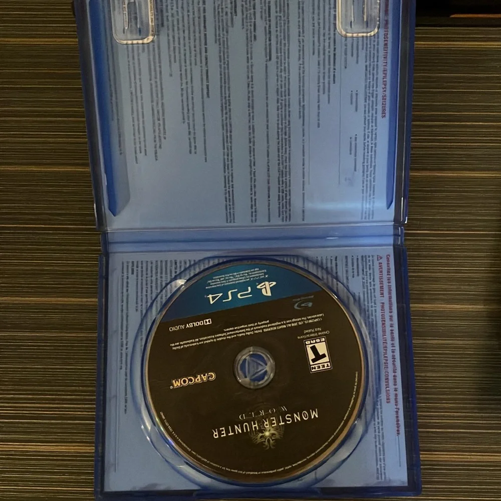 Pre-Owned 5 PS4 Games: God of War/Uncharted/Monster Hunter/NBA2K19/Ark S…